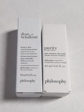 Philosophy Travel Set Purity Made Simple & Dose of Wisdom